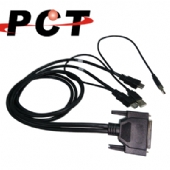 MUH2125E專用-KVM整合式線材(HDMI-A/P+USB-A/P)