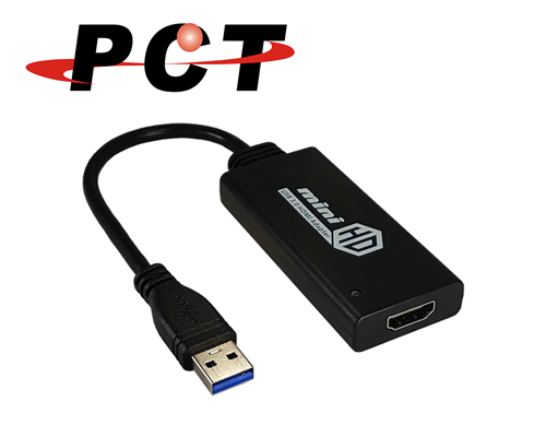 【PCT】USB3.0 外接 HDMI 顯示卡(UH11)