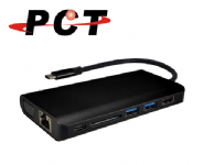 【PCT】USB Type-C 8合1擴充座(PK118MA)