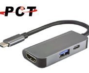 【PCT】USB-C 轉 HDMI / USB3.0 / USB PD Adapter(UHC103)