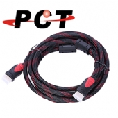 【PCT】HDMI1.4版高畫質鍍金接頭影音連接線(3M)(公對公)(有磁環)