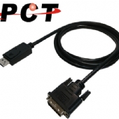 【PCT】DisplayPort轉DVI轉接線-2M(DD200)