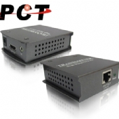 【PCT】CAT.5/6 HDMI 網路線訊號延長器-50M+遠端遙控DVD(HLT21_IR)