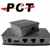 【PCT】HDMI 1進4出 3埠網路線影音延長器(HLT41-D版&HLR11-C版)