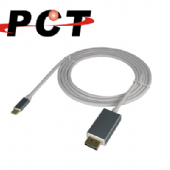 【PCT】USB Type-C 轉 DisplayPort 轉接線(UP180-32)