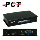【PCT】VGA+5RCA 轉 HDMI 訊號轉換器 Converter (VHC11)